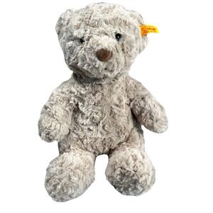 Steiff Teddy Bear Plush Brown Kaufhof Knopf German Toy 11" Handmade Stuffed Boy